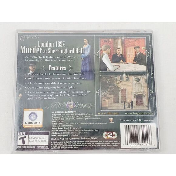 Sherlock Holmes: secret of the silver earring [CD-ROM] video game - Picture 4 of 4
